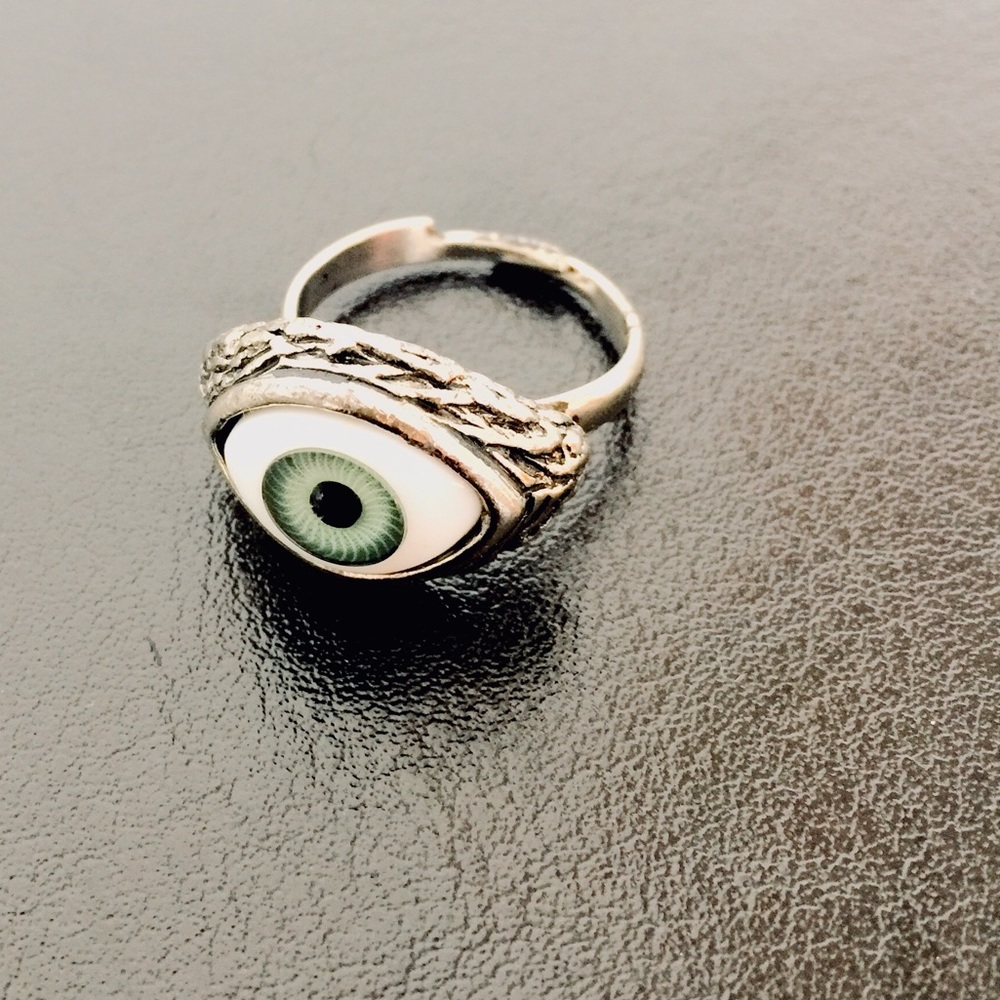 90’s Eye Ring silver evil eye
